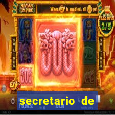 secretario de esporte salario